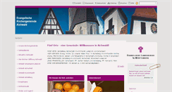 Desktop Screenshot of aichwald-evangelisch.de